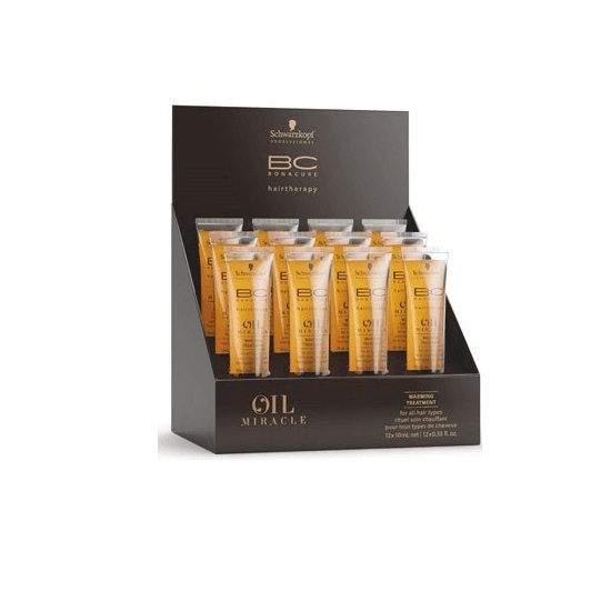 Schwarzkopf BC Oil Miracle Warming Treatment 12x10 - Planethair 