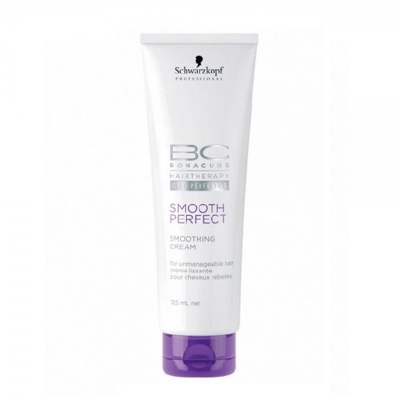Schwarzkopf BC Smooth Perfect Smoothing Cream 125ml - Protettore Termico - 30/40