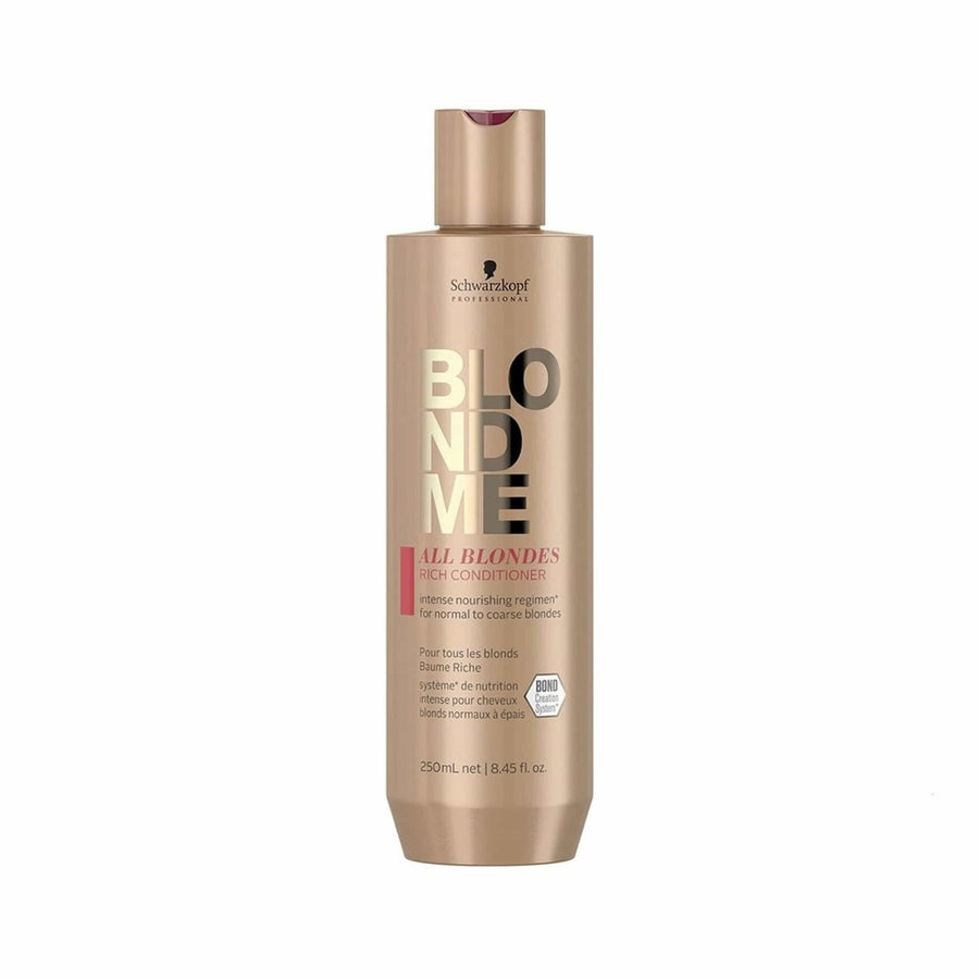 Schwarzkopf Blondme All Blondes Rich Balsamo capelli biondi 250ml - Planethair 
