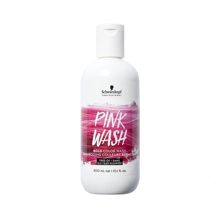 Schwarzkopf Bold Color Wash Pink 300ml shampoo colorante - Planethair 