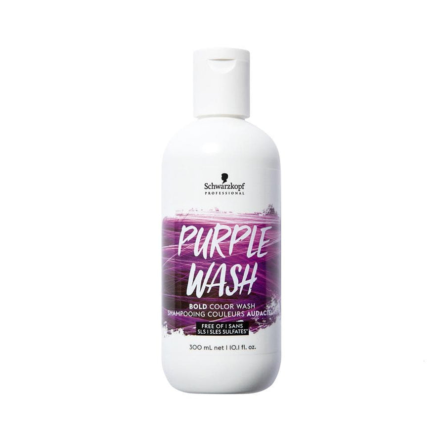 Schwarzkopf Bold Color Wash Purple 300ml shampoo colorante - Planethair 