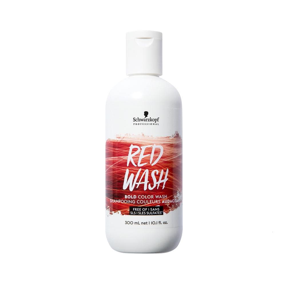 Schwarzkopf Bold Color Wash Red 300ml shampoo colorante - Planethair 