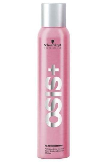 Schwarzkopf OSiS Glamination Plumping Shine Mousse 200ml - Planethair 