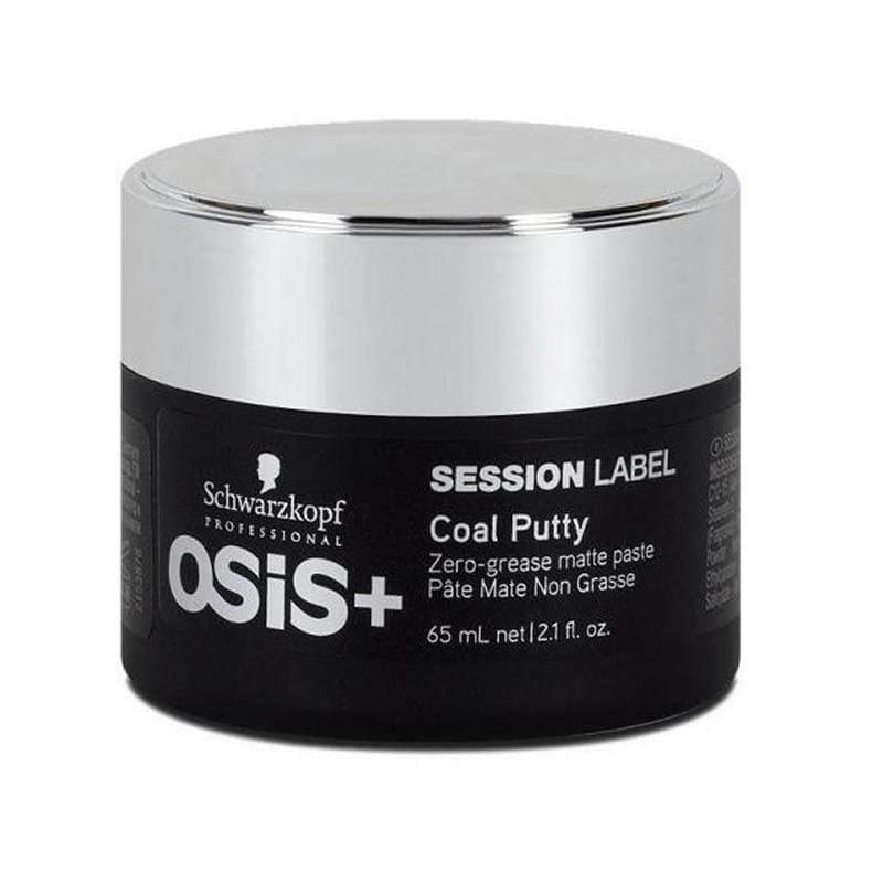 Schwarzkopf Osis Session Label Coal Putty 65ml - Cere - 30/40
