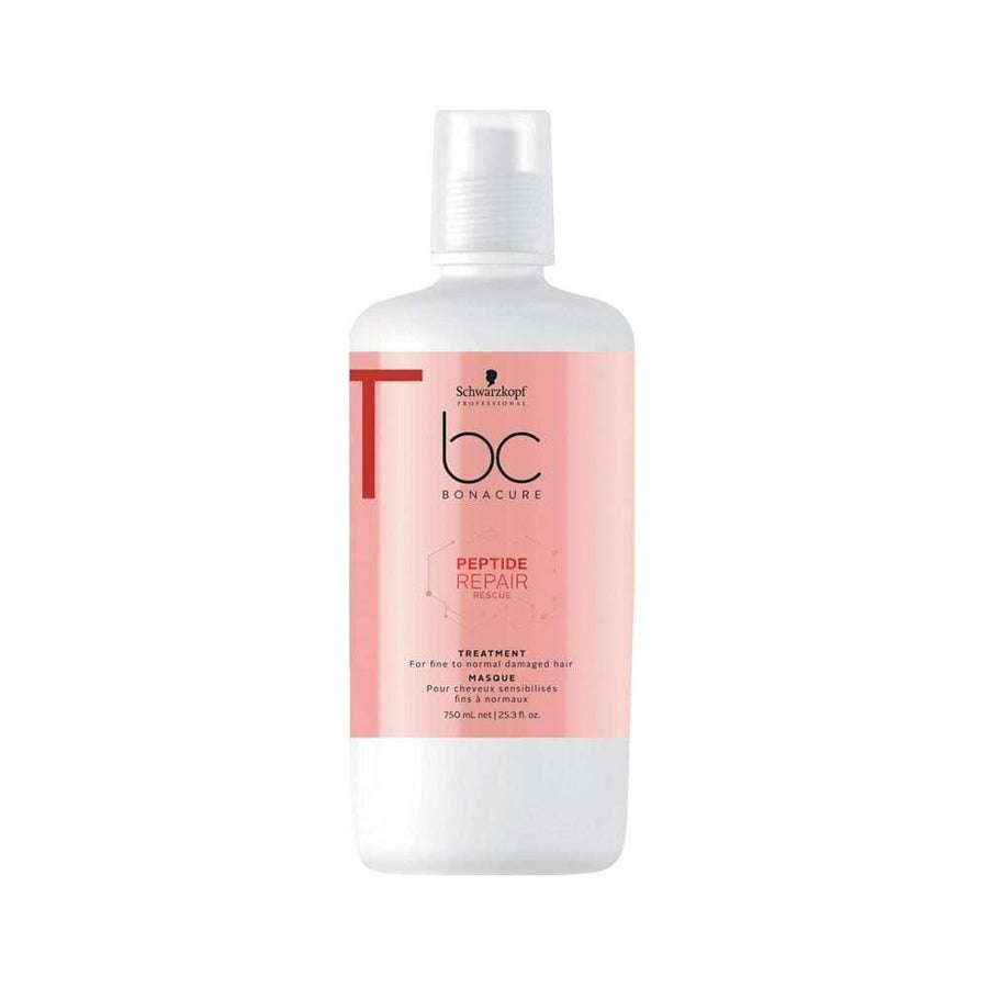 Schwarzkopf Peptide Repair Rescue Treatment 750ml - Planethair 