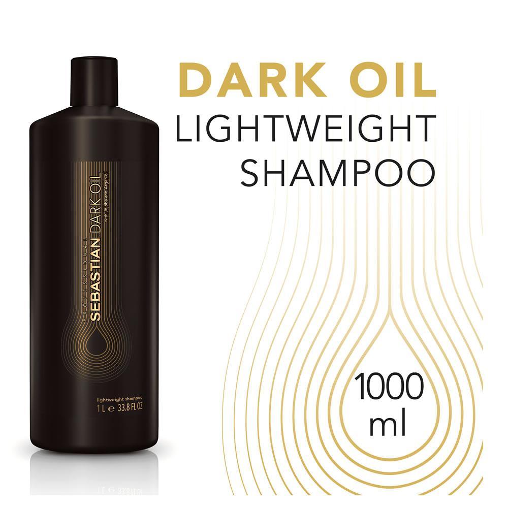 Sebastian Dark Oil Shampoo 1000ml - Tutte le Tipologie - 30/40