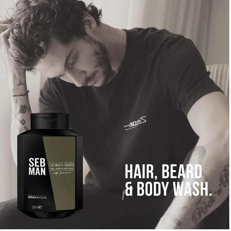 Sebastian Man The Multi-Tasker Docciaschiuma 50ml - Planethair