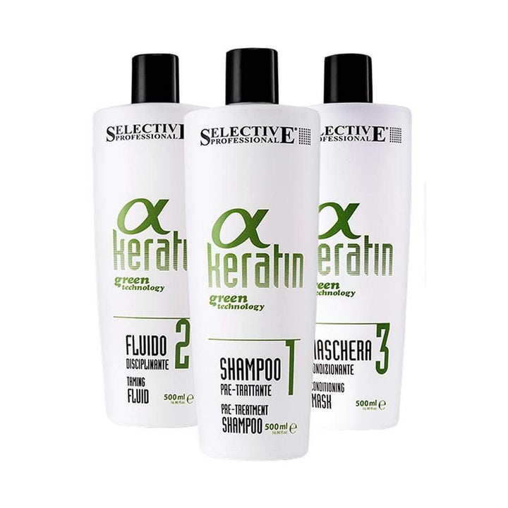 Selective Alpha Keratin Kit cheratina lisciante ristrutturante - Planethair 