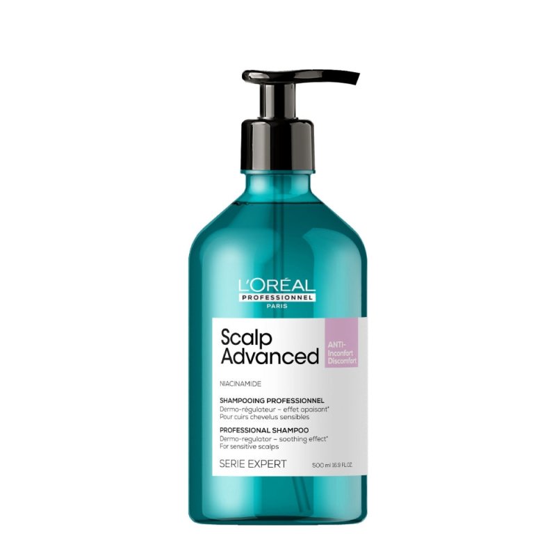 L'Oreal Professionnel Scalp Advanced Shampoo Anti Discomfort lenitivo - Planethair 