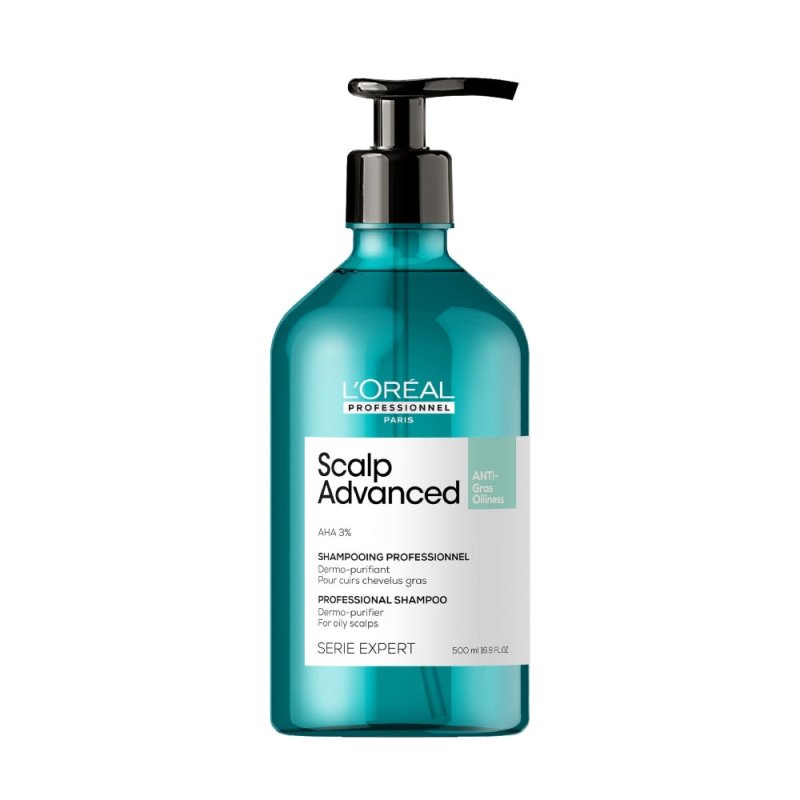 L'Oreal Professionnel Scalp Advanced Shampoo Anti Oiliness cute grassa - Planethair 