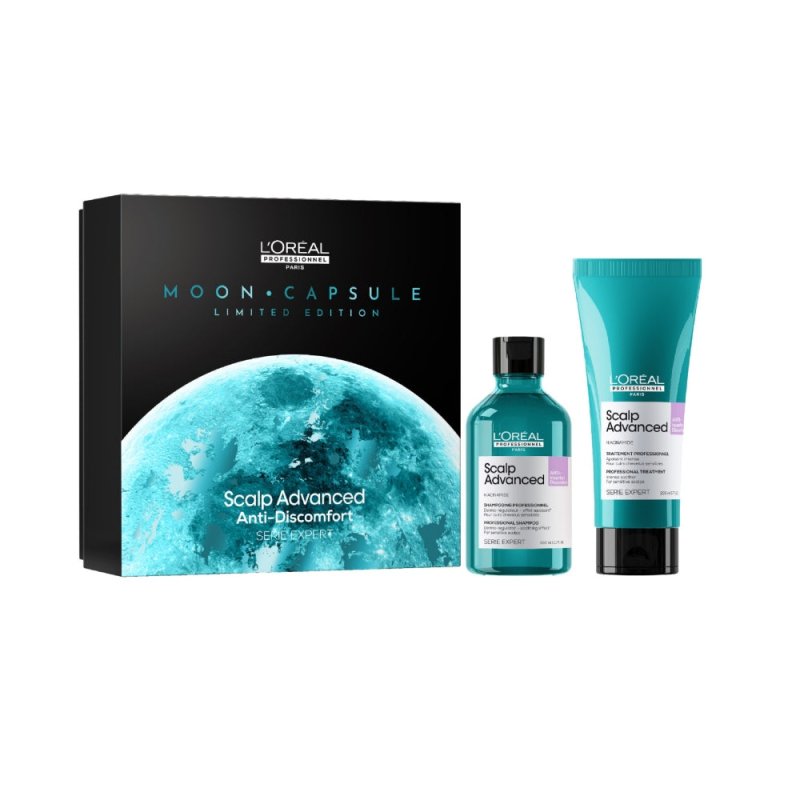 L'Oreal Professionnel Serie Expert Scalp Advanced Moon Capsule Kit - Planethair 
