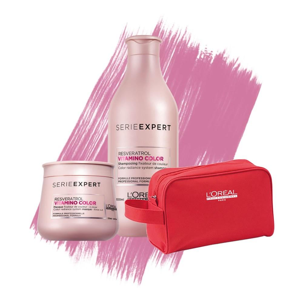 Serie Expert Vitamino Color Kit capelli colorati Beauty Gratis - #PENSATOPERTE - 30/40