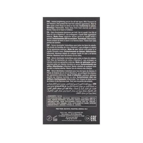 Alfaparf Semi di Lino Cristalli Liquidi 15ml Planethair -  planethair-it.myshopify.com -