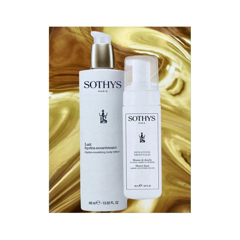 Sothys Kit Corpo Mousse Doccia e Latte Idratante - Lozioni e crema corpo - Beauty
