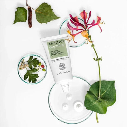 Sothys Organics Emulsion Hydratante Revitalisante Crema Viso Idratante 50ml - Planethair