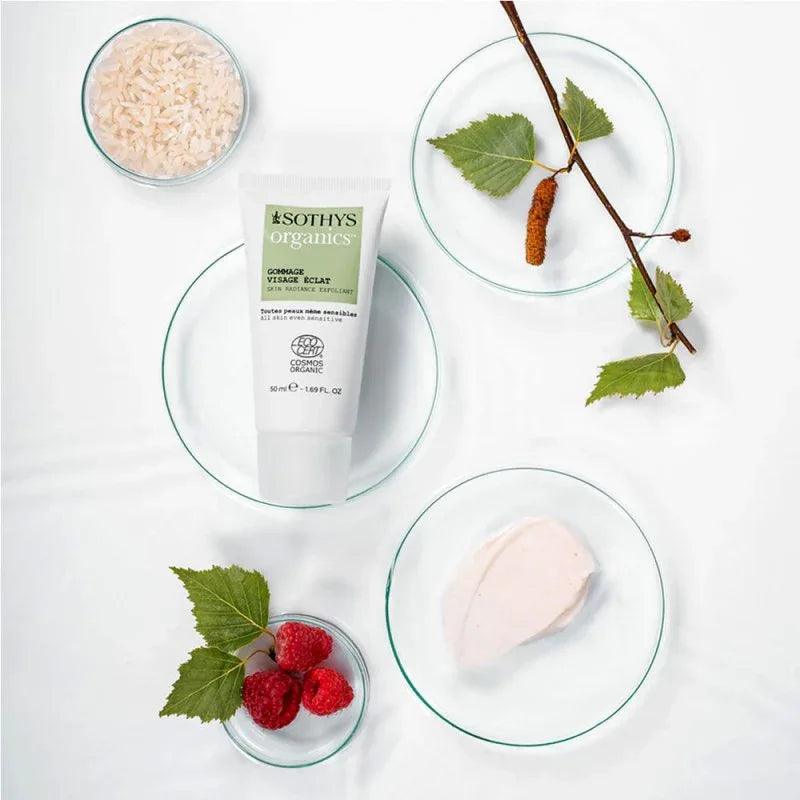 Sothys Organics Gommage Visage Eclat Trattamento Esfoliante Viso 50ml Sothys