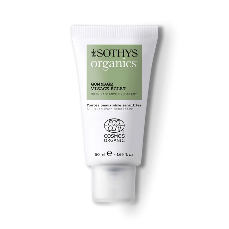 Sothys Organics Gommage Visage Eclat Trattamento Esfoliante Viso 50ml - Planethair 