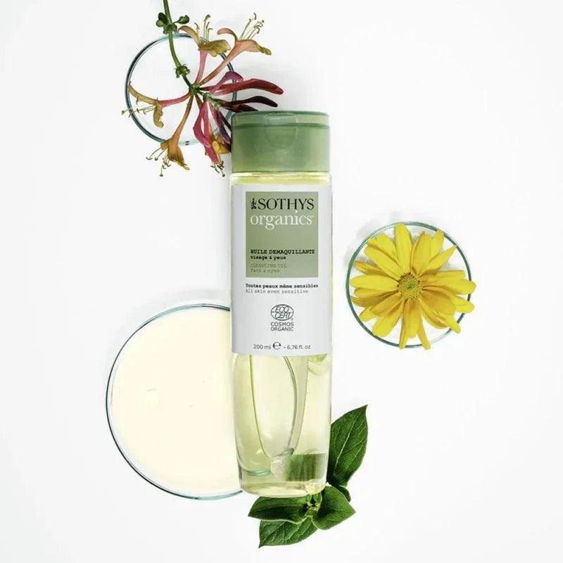 Sothys Organics Huile Demaquillante Olio Detergente Viso e Occhi 200ml - Planethair