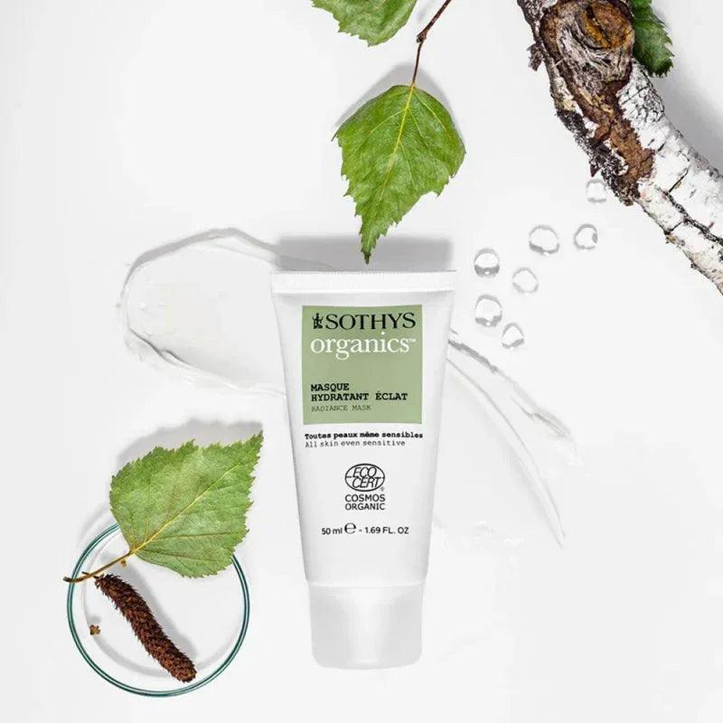 Sothys Organics Masque Hydratant Eclat Maschera Idratante Viso 50ml - Planethair