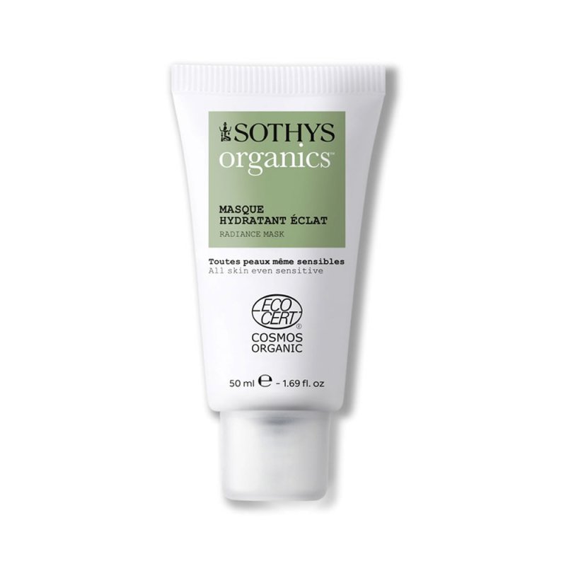 Sothys Organics Masque Hydratant Eclat Maschera Idratante Viso 50ml - Planethair 