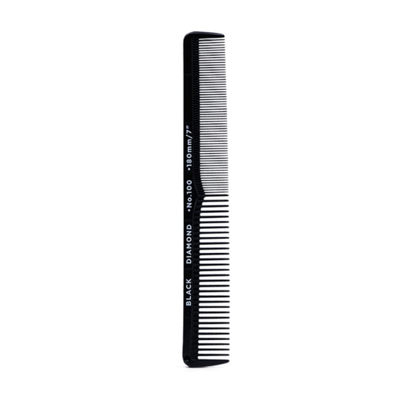 DenMan Black Diamond BD100 Cutting Comb pettine - Spazzola per capelli e pettine - Capelli