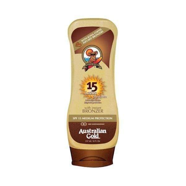 SPF 15 Lozione con Kona Coffee 237ml Australian Gold - Planethair 