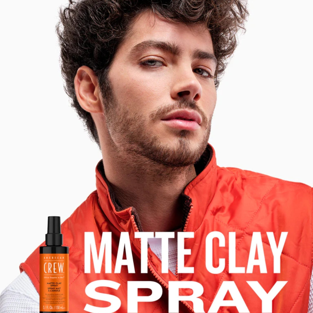 American Crew Matte Clay Spray Volumizzante Capelli Uomo 150ml - Planethair 