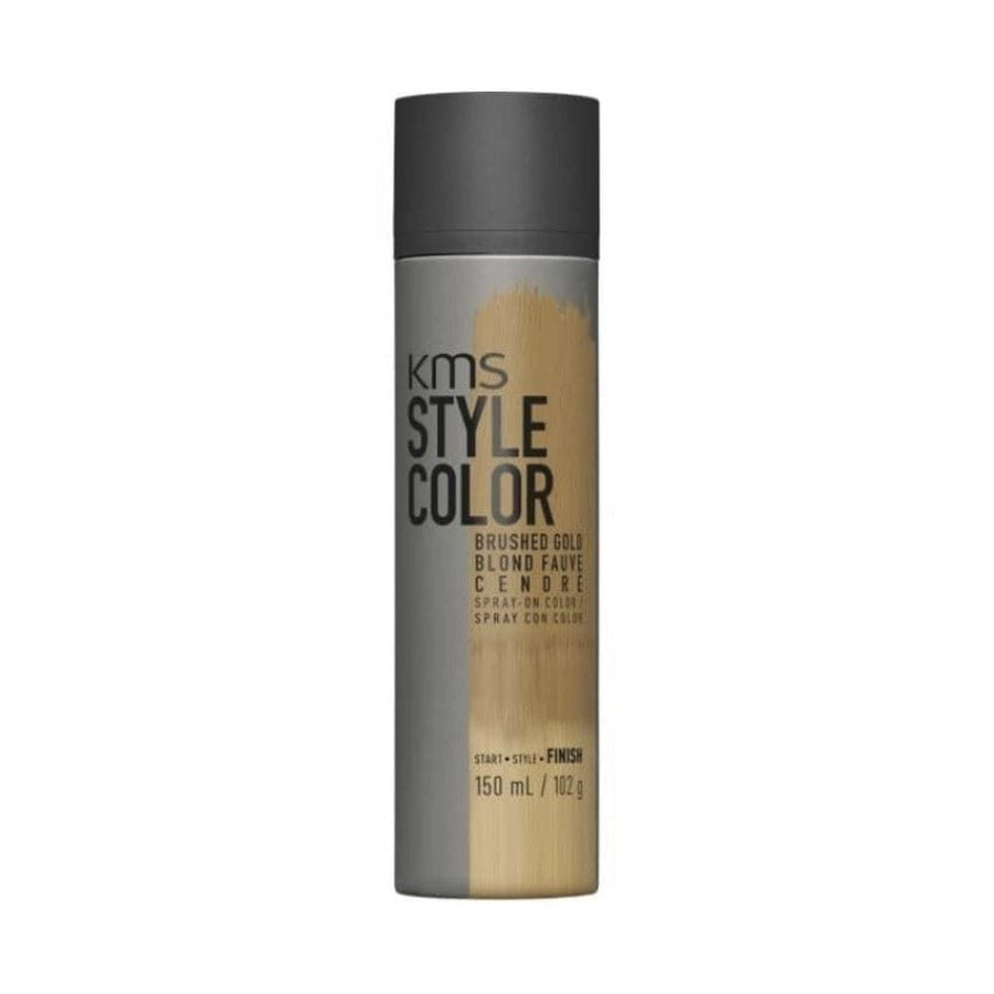 Style Color Brushed Gold Kms 150ml colore spray biondo dorato - Planethair 
