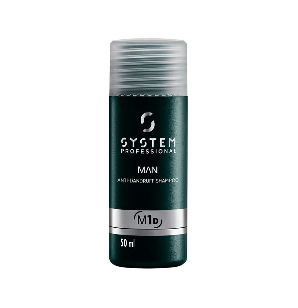 System Professional Man Shampoo Anti Forfora 50ml - Planethair 