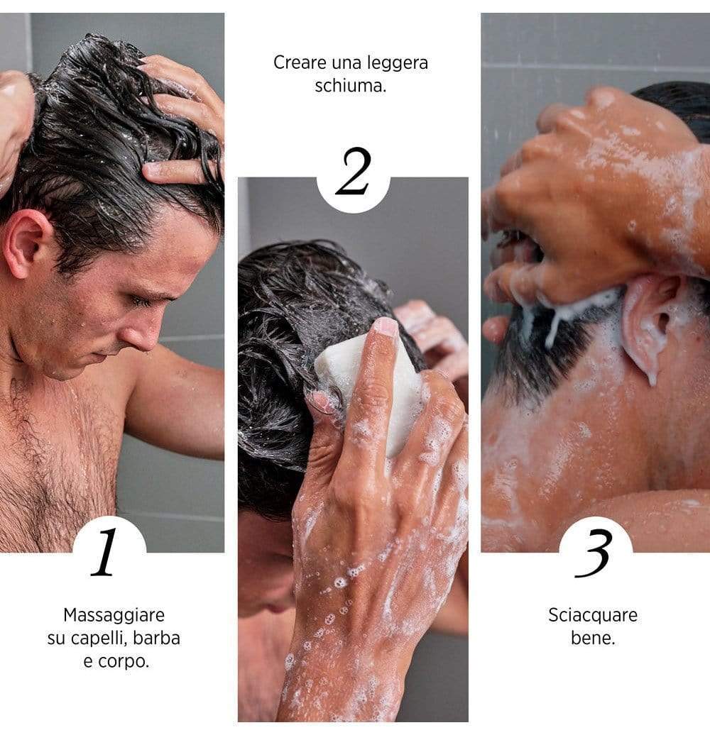 System Professional Man Solid Shampoo 100gr - Shampoo - Capelli