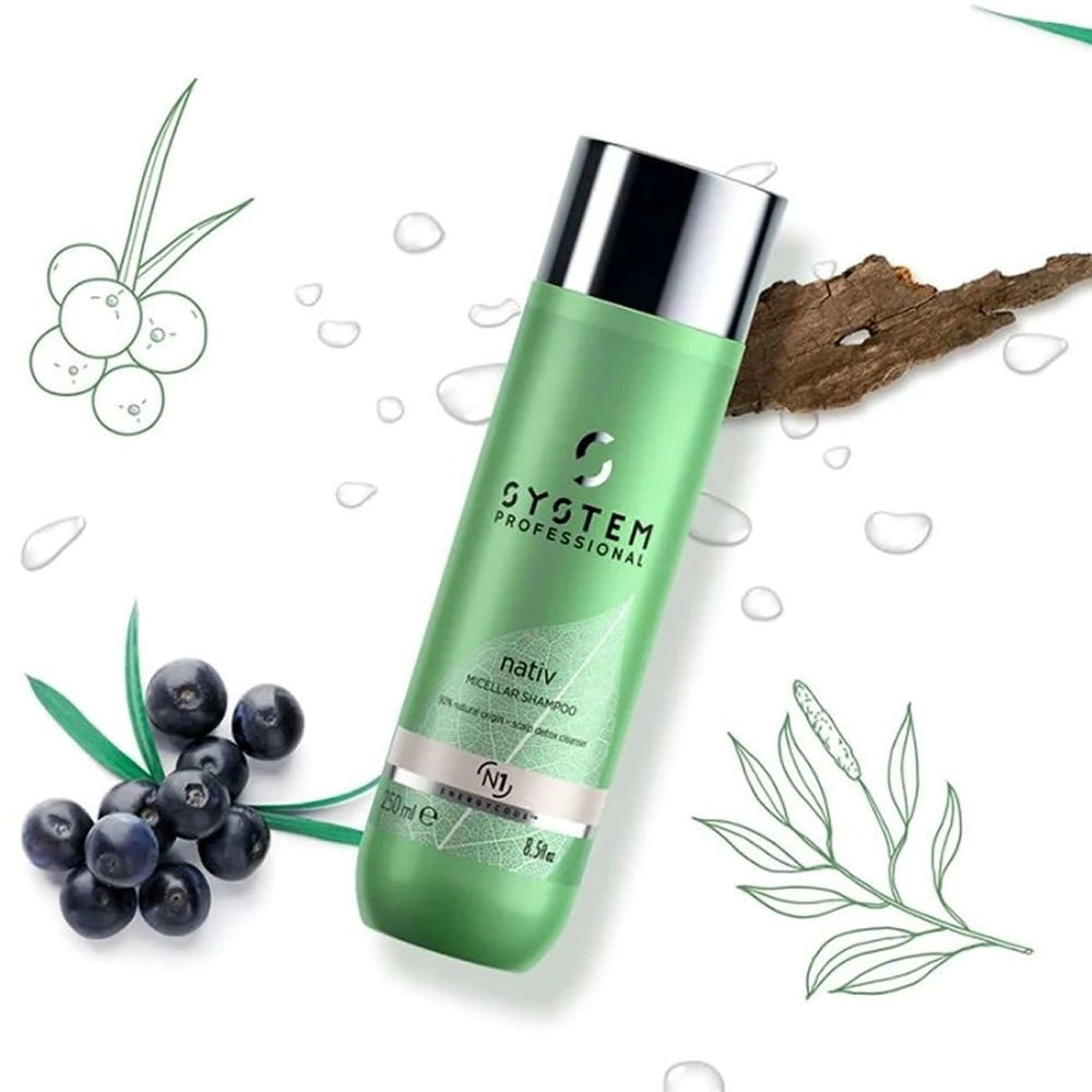 System Professional Nativ Shampoo Micellare detox 250ml - Planethair 