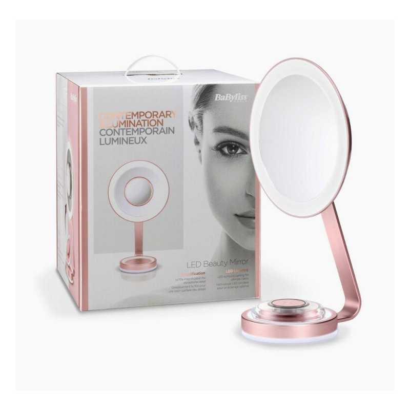 Babyliss Specchio Trucco con luci 1X 10X - Planethair 