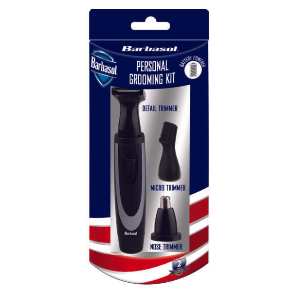 Barbasol Personal Grooming Kit rifinitore barba basette e naso - Planethair 