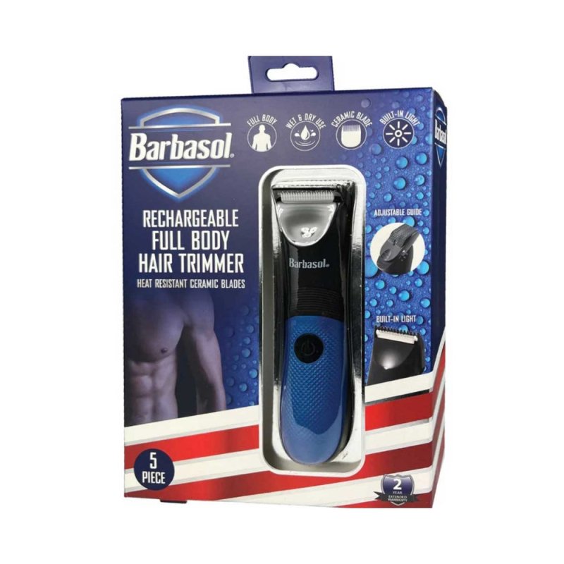 Barbasol Rechargeable Full Body Hair Trimmer - Planethair 