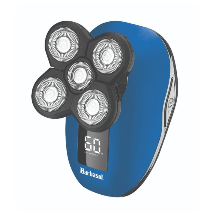 Barbasol Rechargeable LCD Head Shaver Set rasoio - Planethair 