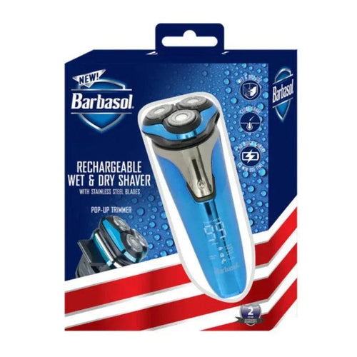 Barbasol Rechargeable Wet & Dry Shaver rasoio - Planethair