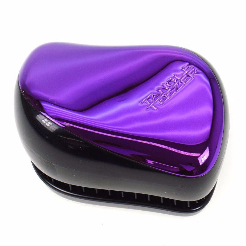 Tangle Teezer Compact Styler Purple Dazzle Metallic - Spazzola per capelli e pettine - Capelli