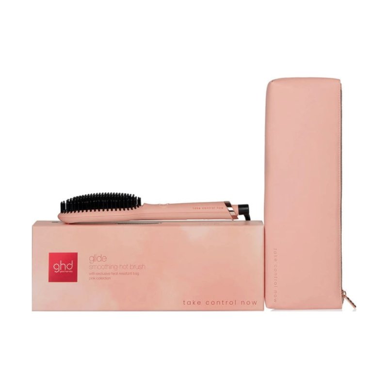 Ghd Glide Pink Rosa Pesca spazzola lisciante - Termospazzola - Capelli