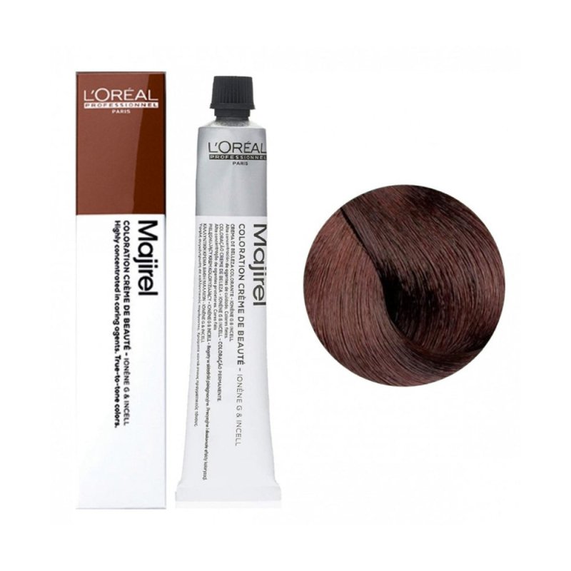 L'oreal Majirel Castano Dorato Mogano 4.35 50ml - Planethair 