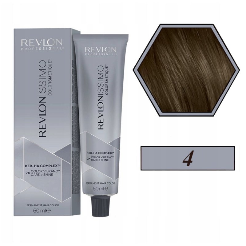 Revlon Professional Revlonissimo 4 castano medio 60ml - Planethair 