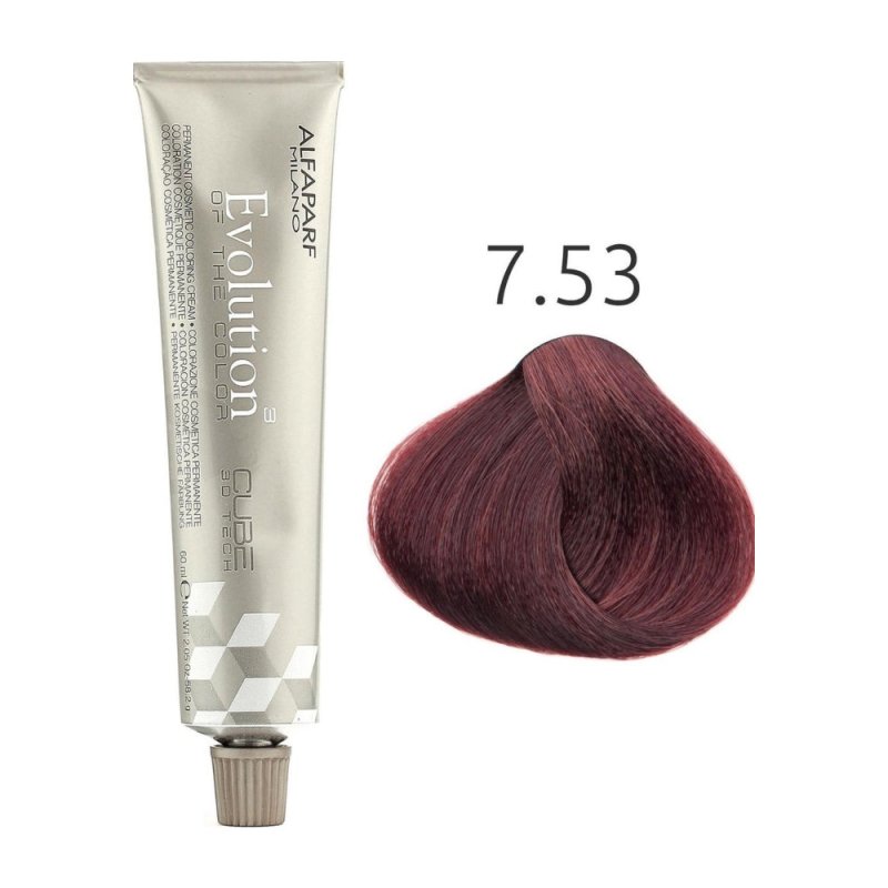 Alfaparf EOC 7.53 Biondo Medio Mogano Dorato 60ml - Planethair 