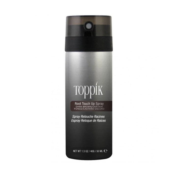 Toppik Root Touch Up Spray Castano Scuro Ritocco Ricrescita 40gr - Planethair 