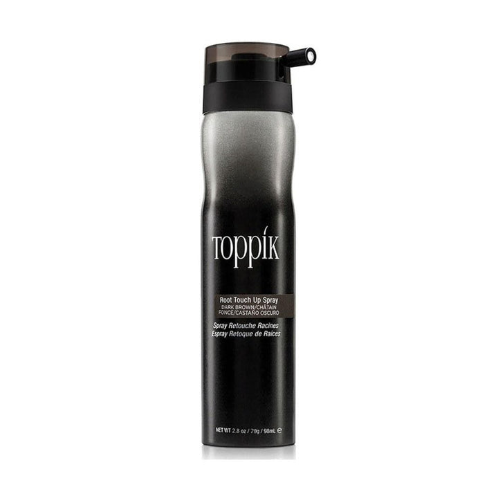 Toppik Root Touch Up Spray Castano Scuro Ritocco Ricrescita 79gr - Planethair 