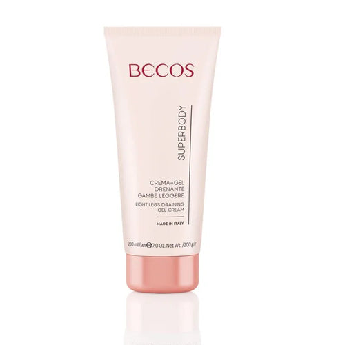 Becos Superbody Crema Gel Drenante Gambe Leggere 200ml - Planethair