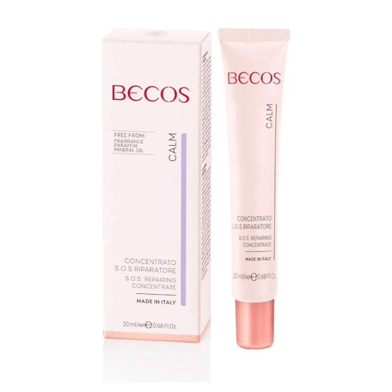 Becos Calm Concentrato SOS Riparatore 20ml - Planethair 