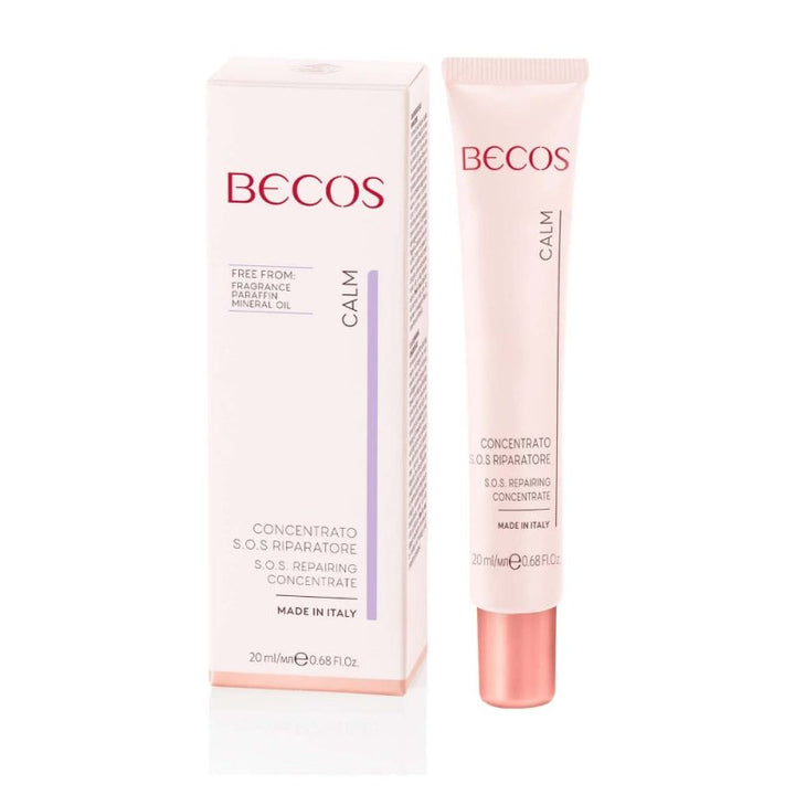 Becos Calm Concentrato SOS Riparatore 20ml - Planethair 