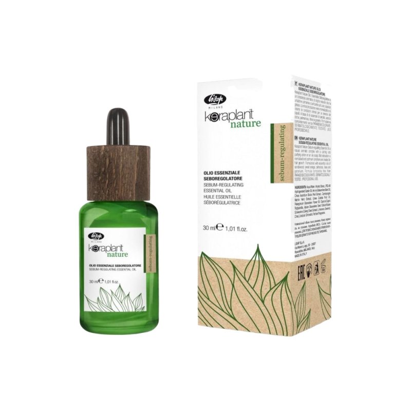 Lisap Keraplant Nature Seboregolatore Essential Oil Cuoio Capelluto 30ml - Planethair 