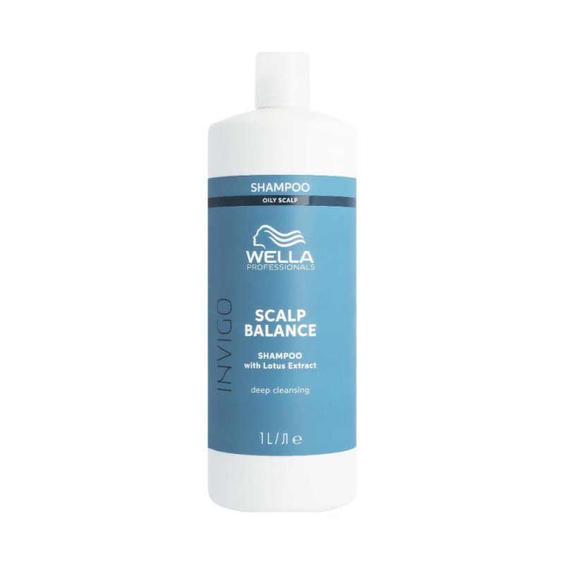 Wella Invigo Scalp Balance Shampoo cuoio capelluto grasso 1000ml - Planethair 