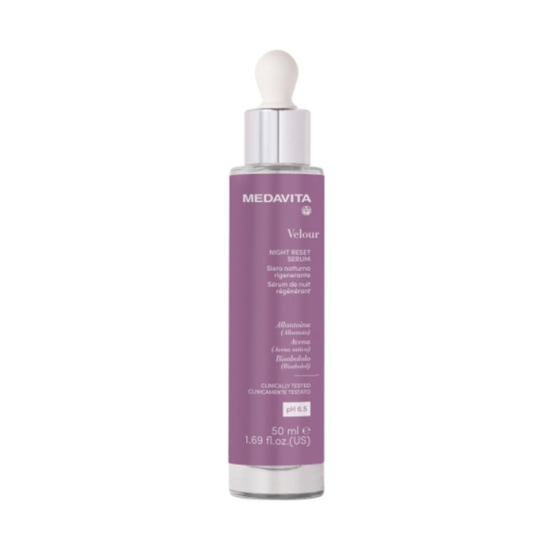 Medavita Velour Night Reset Serum cuoio capelluto e viso 50ml - Planethair 