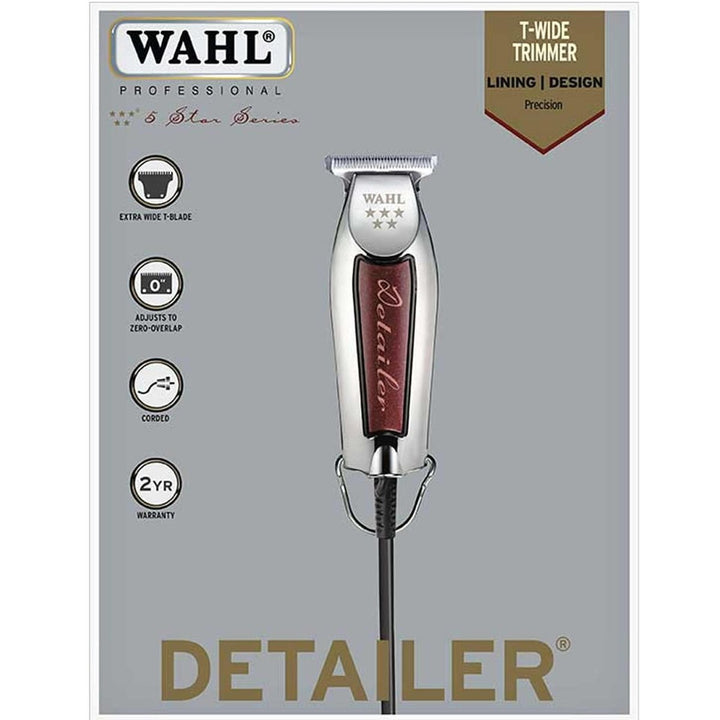 Wahl Trimmer Wide Detailer Tagliacapelli Professionale a filo - Planethair 